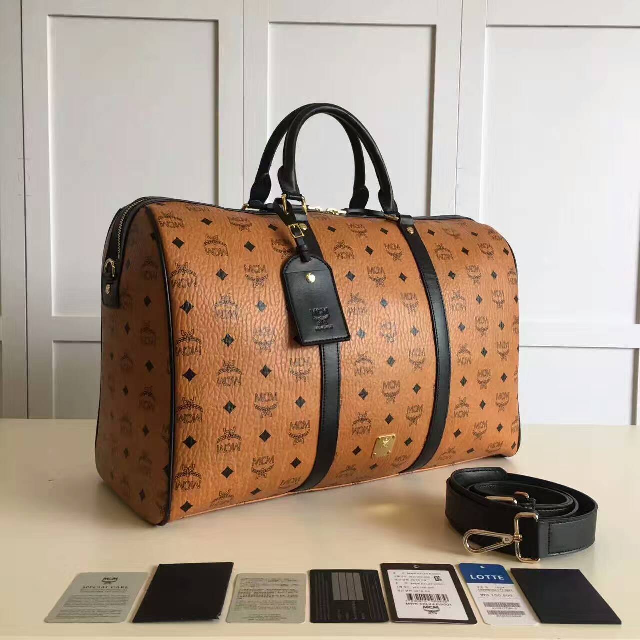 mcm travel bags