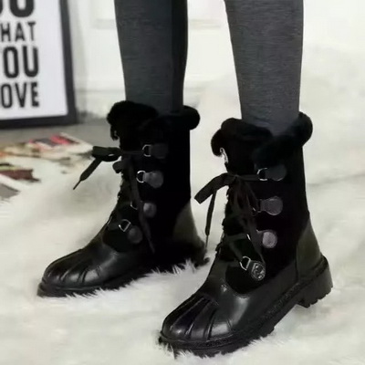 snow boots chanel